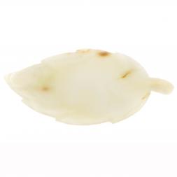 Тарелка "Лист" из оникса 22,5х15,5х1,5 см (7)
