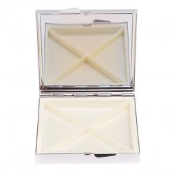 Таблетница на 4 отделения камень лабрадор цвет серебро