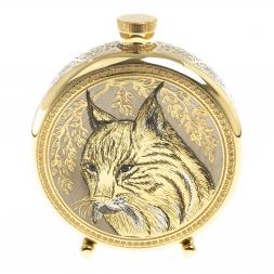 Фляжка с гравюрой "Рысь" Златоуст