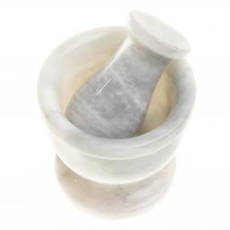 Мраморная ступка с пестиком 7,5х7,5 см (3)