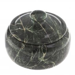 Сахарница из змеевика 12,5х8,5 см