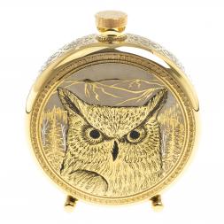Фляжка с гравюрой "Филин" Златоуст