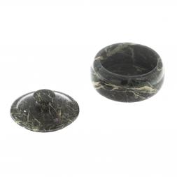 Сахарница из змеевика средняя 11х7 см