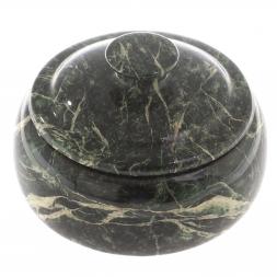 Сахарница из змеевика средняя 11х7 см