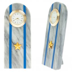 Часы-погон "Майор МЮ" камень мрамор