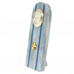 Часы-погон "Майор МЮ" камень мрамор