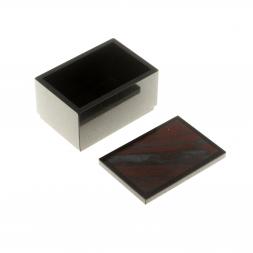 Шкатулка из яшмы 10х7х6 см