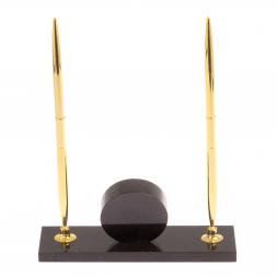 Часы с двумя ручками камень родонит