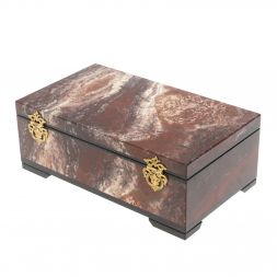 Ларец из яшмы 20,7х14,5х9,2 см