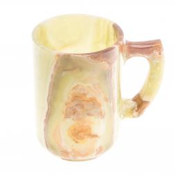 Пивная кружка из оникса 8,5х12,5 см 340 мл (3,5х5)