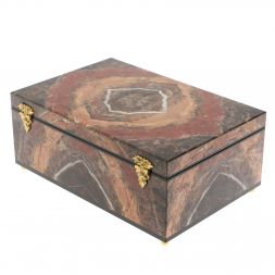 Ларец и яшмы 22х14,5х9,2 см