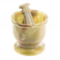 Ступка большая из оникса 15х14,5 см 0,9 л (6)