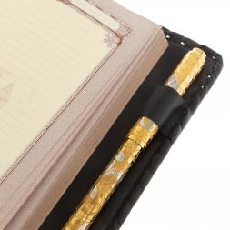 Подарочный набор "Лев" ежедневник А6 и ручка с гравюрой Златоуст