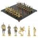 Шахматы настольные &amp;quot;Русские&amp;quot; бронза камень лемезит 40х40 см 117819
