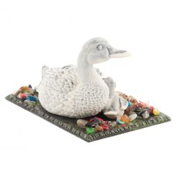 Сувенир "Утка с утятами" из мрамолита