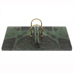 Подставка под перекидной календарь из змеевика