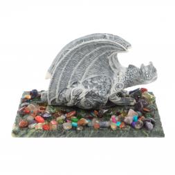 Сувенир "Дракон" большой из мрамолита