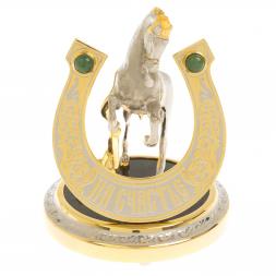 Сувенир "Подкова на счастье" нефрит Златоуст