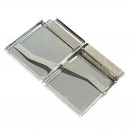 Портсигар на 20 сигарет с зажигалкой камень офит