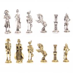 Шахматный ларец "Отечественная война 1812 г." доска бук 39х39 см