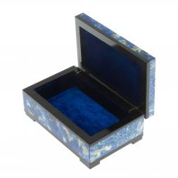 Шкатулка из лазурита 12,5х7,5х5 см