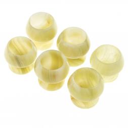 Набор рюмок из оникса 6 шт 5х4,7см 20 мл в коробке (2х2)