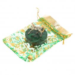 Статуэтка из бронзы "Лошадка" на малахите