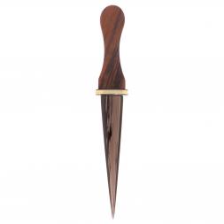 Нож декоративный "Бизнес" из обсидиана