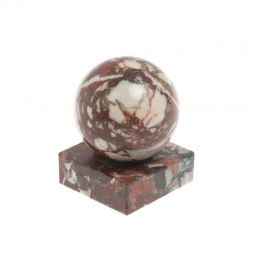 Шар 4 см из камня креноид на подставке 4х4х5,5 см