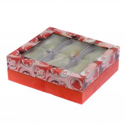 Набор стаканов из оникса 210 мл 7х7х9,5 см 6 шт в коробке (3х4)