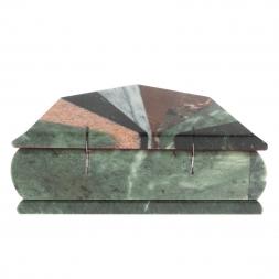 Шкатулка Ракушка с мозаикой 14,5х7,5х5,5 см