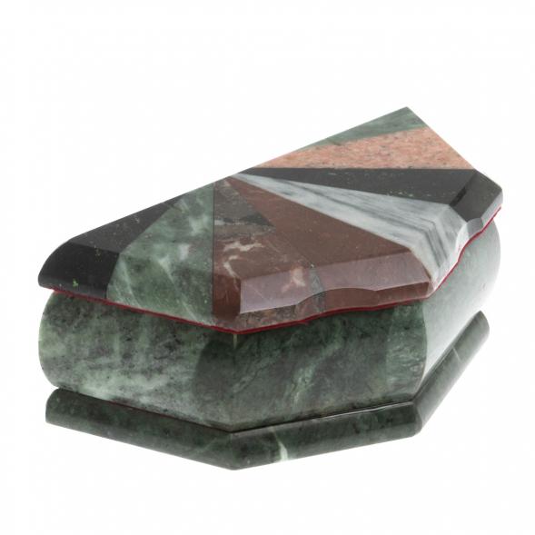 Шкатулка Ракушка с мозаикой 14,5х7,5х5,5 см 118937