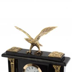 Настольный набор для руководителя "Орёл" черный обсидиан