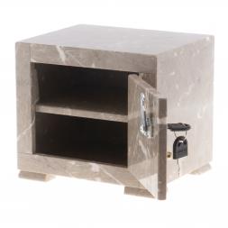 Сейф малый из коричневого мрамора