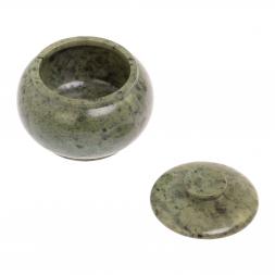 Сахарница из нефрита 10,5х7,5 см