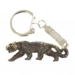 Брелок из бронзы "Тигр"