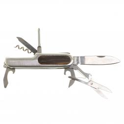 Нож мультитул складной 7 в 1 с камнем тигровый глаз