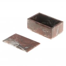 Шкатулка для украшений из яшмы 11,5х7х5 см