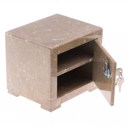 Сейф малый из коричневого мрамора