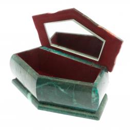 Шкатулка с мозаикой 17х8,5х7 см