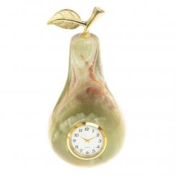 Настольные часы «Груша» камень оникс 7,5×14,5 см (3×5)