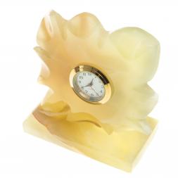 Часы «Кленовый лист» 8×4,5×9,5см