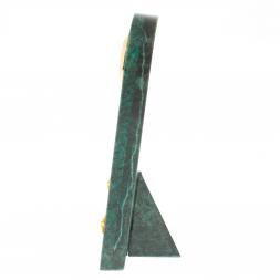 Часы-погон "Старший лейтенант МЮ" камень змеевик