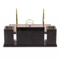 Письменный набор "Советник" из бежевого мрамора