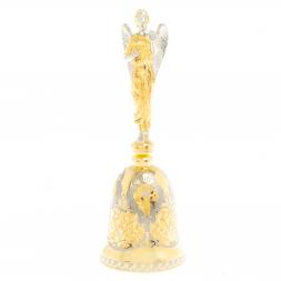 Колокольчик декоративный из бронзы "Архангел" в подарочной коробке Златоуст