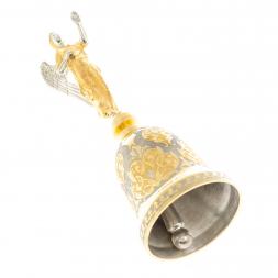 Колокольчик декоративный из бронзы "Архангел" в подарочной коробке Златоуст