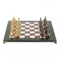 Шахматы подарочные "Шахерезада" доска 40х40 см мрамор лемезит