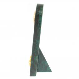 Часы-погон "Подполковник МЮ" камень змеевик