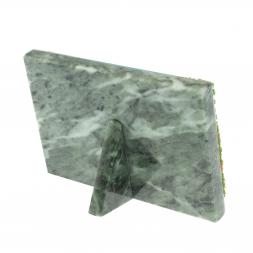 Настольное панно "Спас на крови" из змеевика 14х9х4,5 см