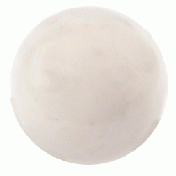 Шар 10 см из белого мрамора